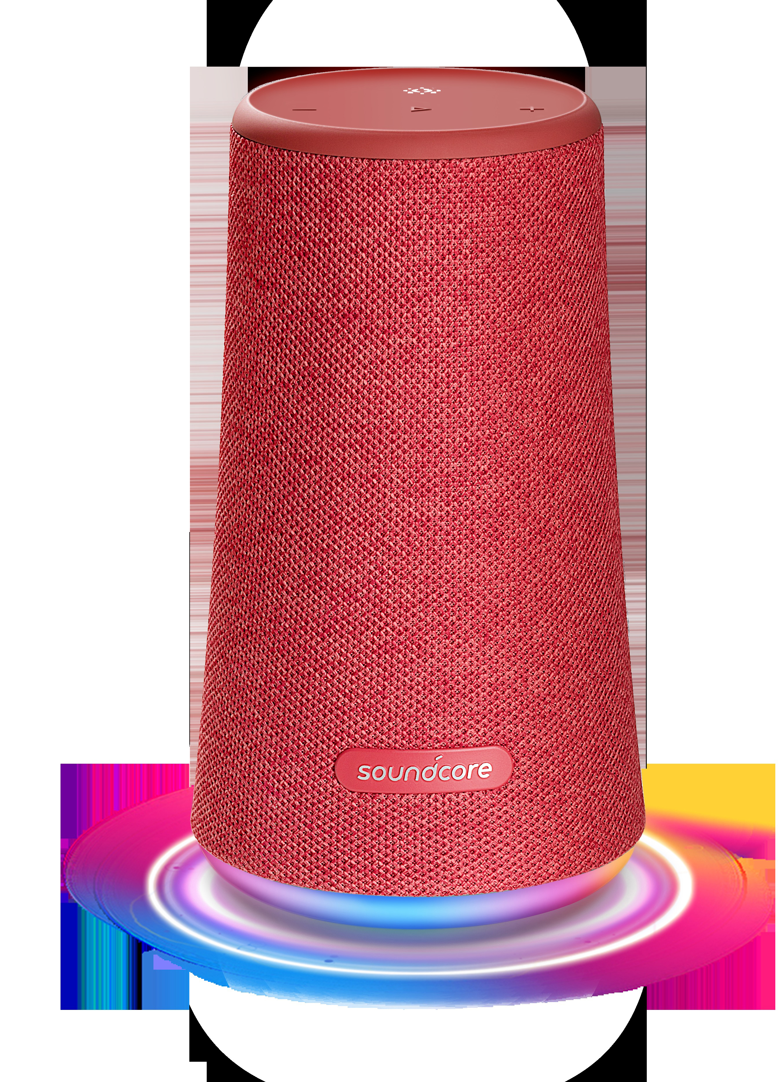 ANKER Soundcore Flare+ Bluetooth Lautsprecher, Rot, Wasserfest