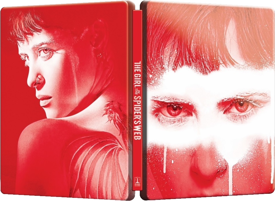 DVD borító. Nő arca piros és fehér színekkel. A film címe az oldalon.