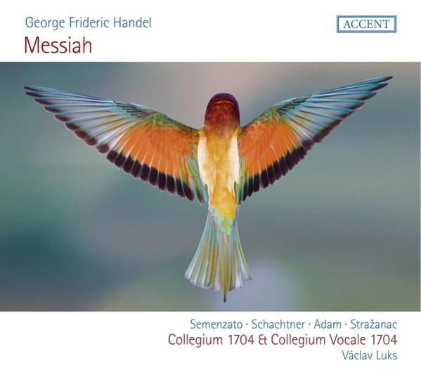 Das Cover einer CD, mit einem bunten Vogel und dem Titel "Messiah".