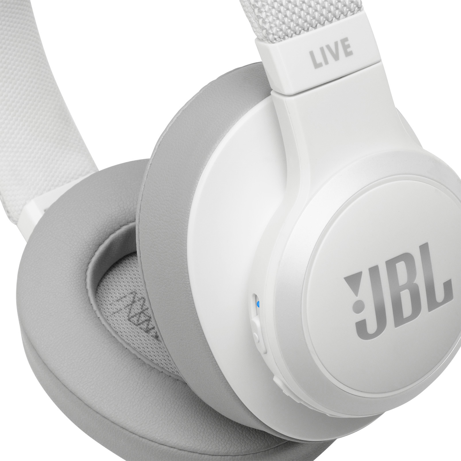 JBL Live 500 BT, On-ear Kopfhörer Bluetooth Weiß