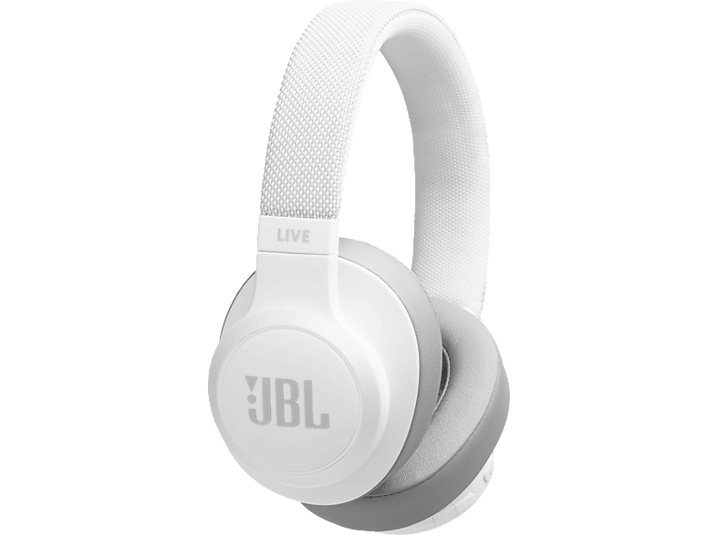 JBL Live 500 BT, On-ear Kopfhörer Bluetooth Weiß
