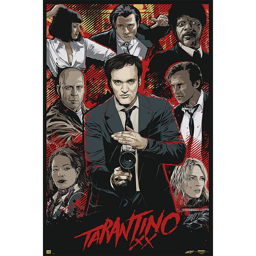 GRUPO XX Großformatige Artwork Movie EDITORES Poster Tarantino ERIK Poster