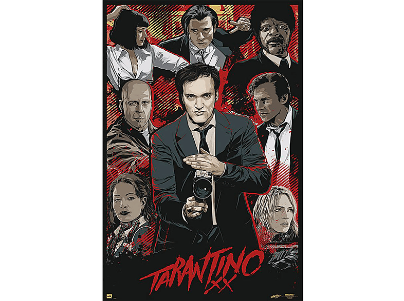 Movie XX EDITORES ERIK Tarantino Poster GRUPO Großformatige Artwork Poster