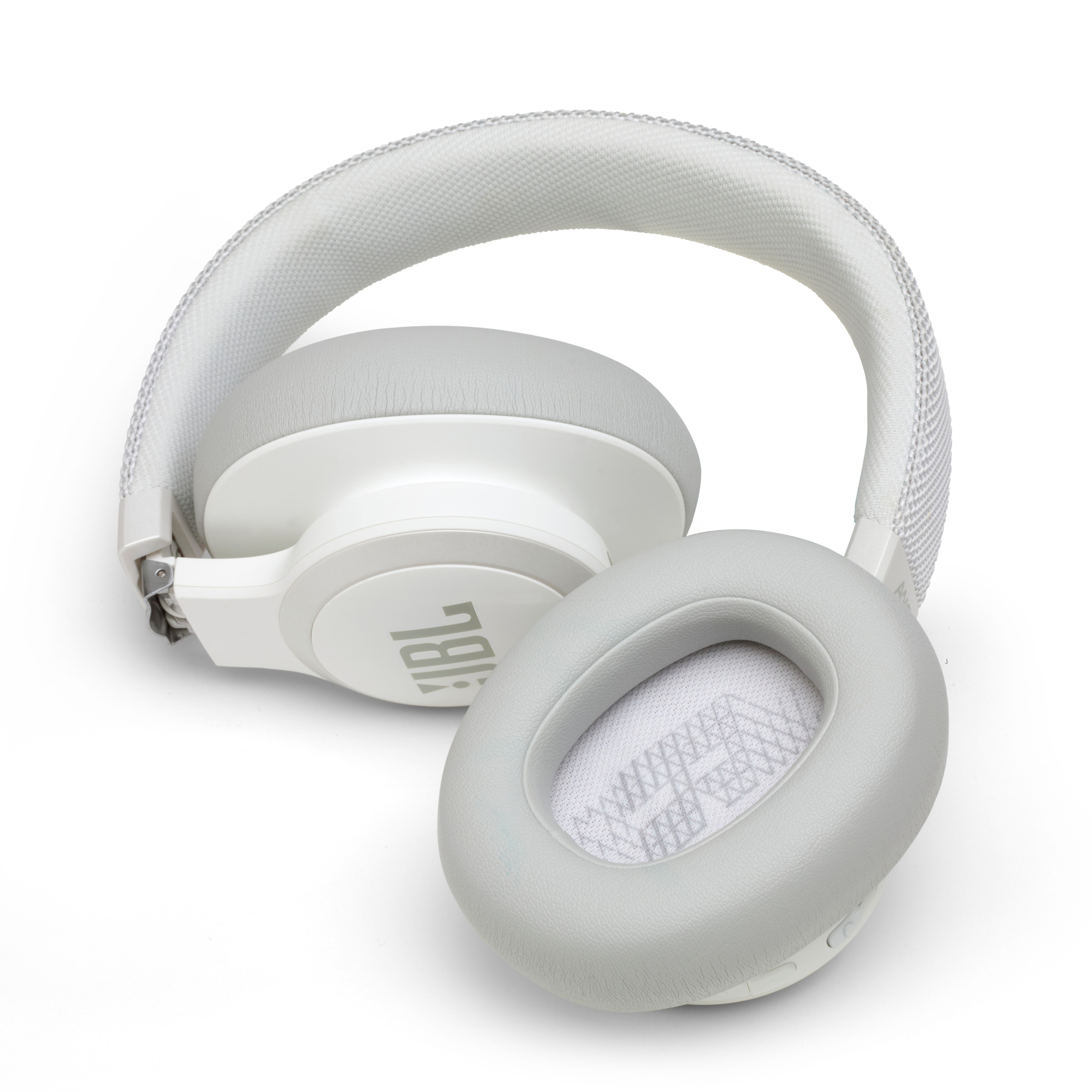 JBL LIVE 650 BTNC, Over-ear Kopfhörer Bluetooth Weiß