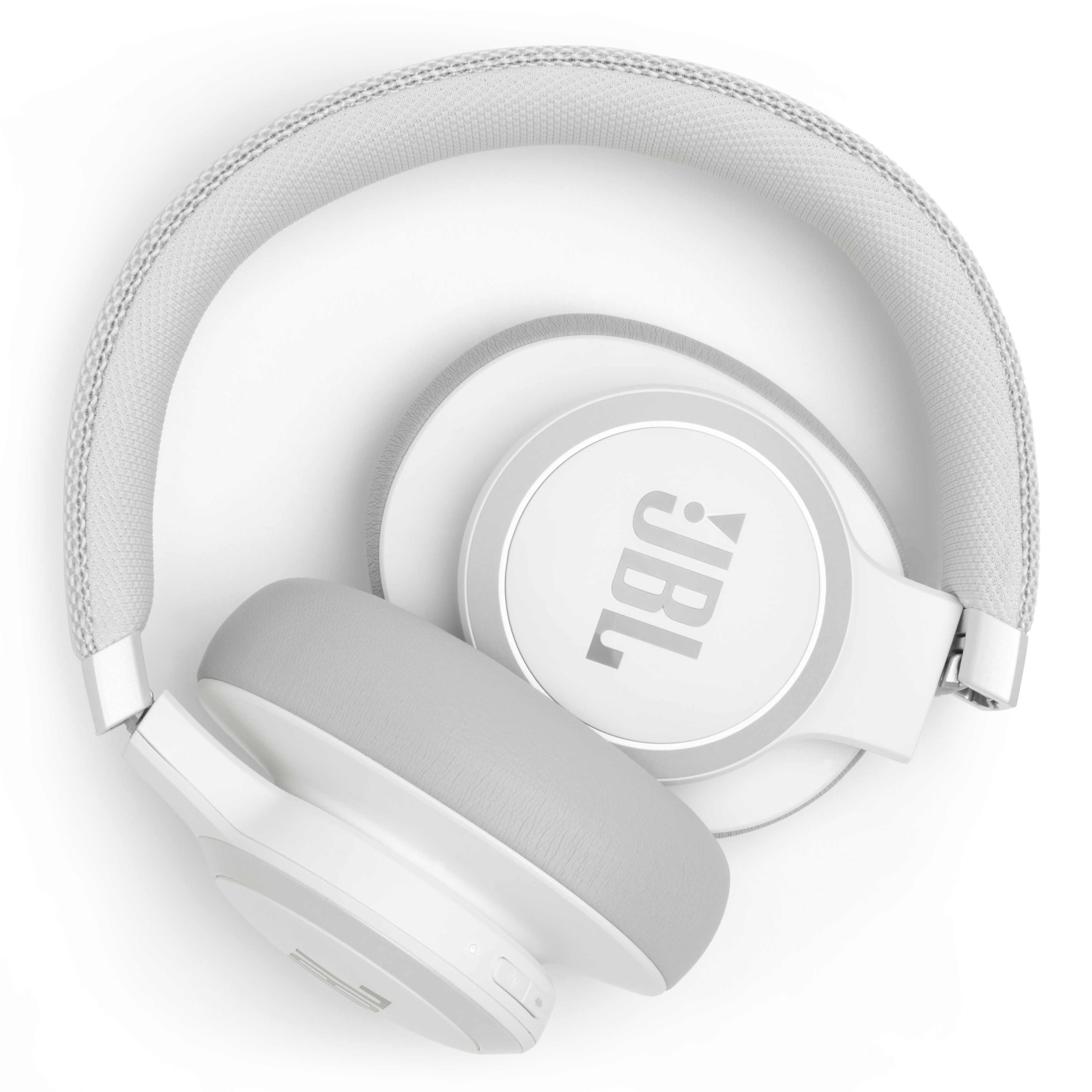 JBL LIVE 650 BTNC, Over-ear Kopfhörer Bluetooth Weiß