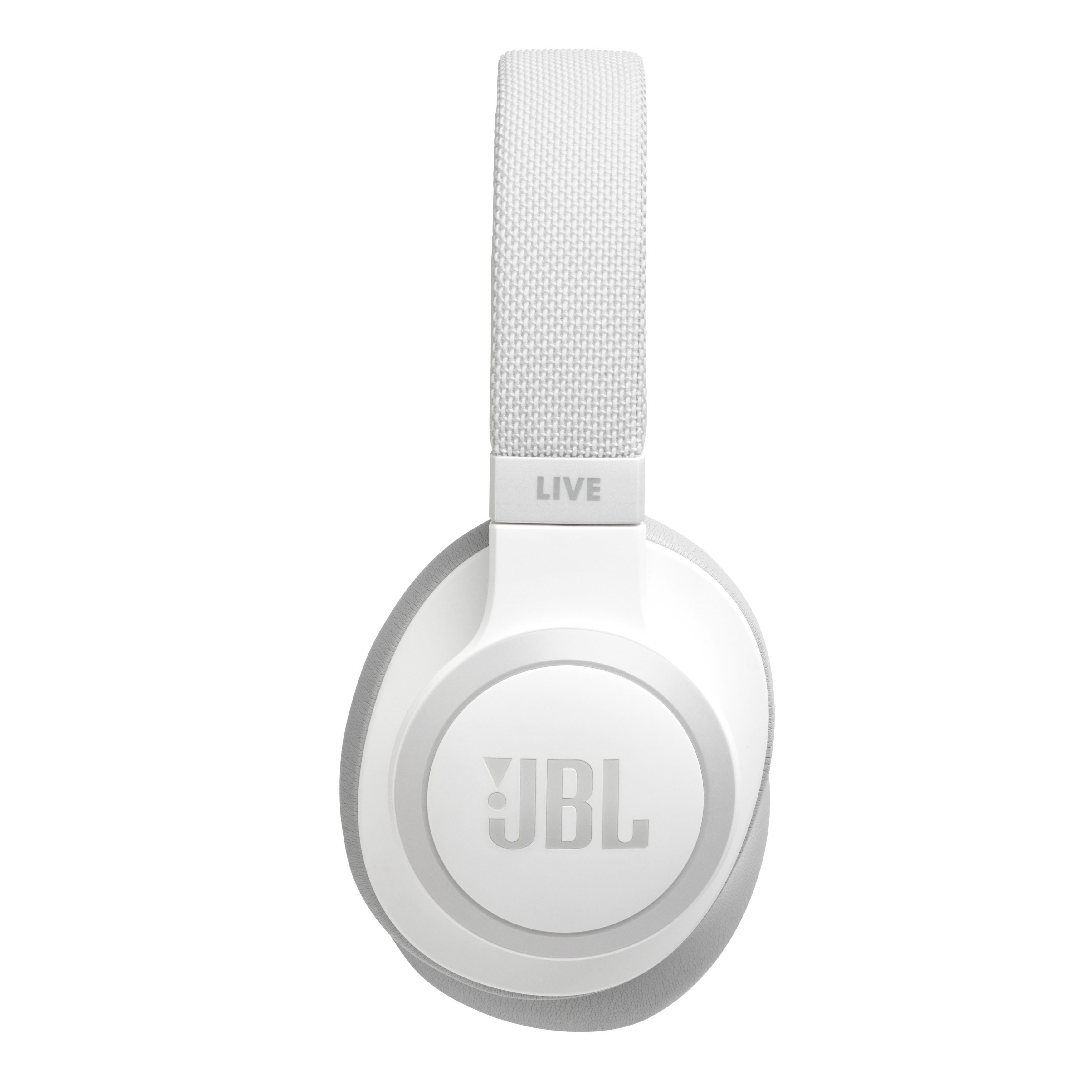 JBL LIVE 650 BTNC, Over-ear Kopfhörer Bluetooth Weiß