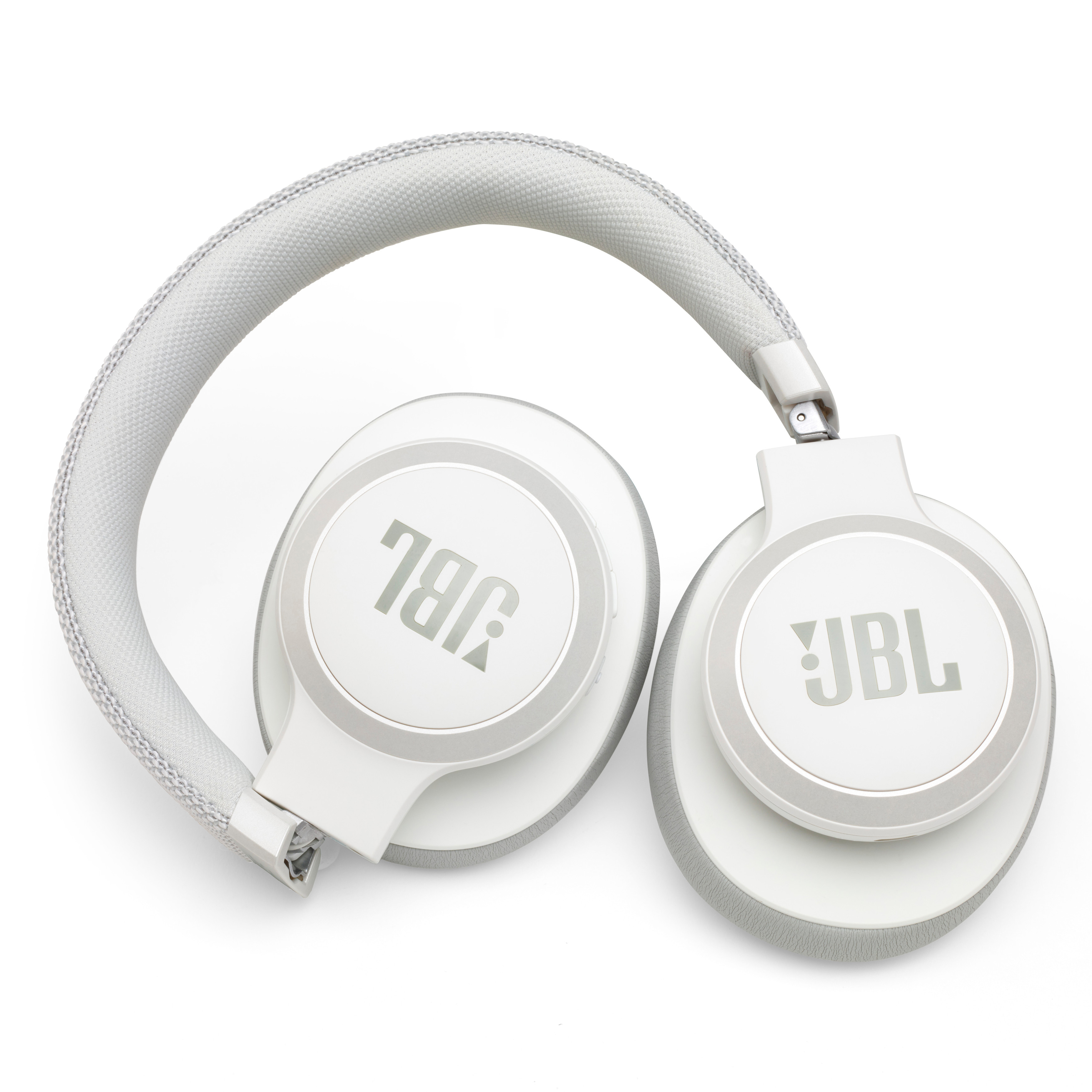 JBL LIVE 650 BTNC, Over-ear Kopfhörer Bluetooth Weiß