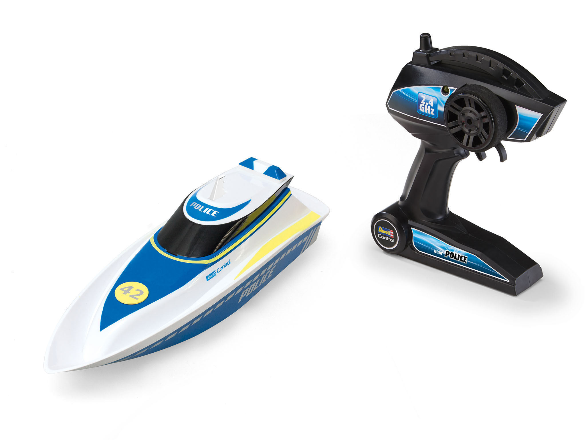 REVELL RC Boat R/C Waterpolice Boot