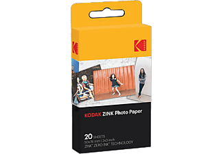 KODAK Zink instant fotópapír, 2x3" papírméret, 20db