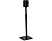 FLEXSON Adjustable Floor Stand for One & PLAY:1 - Coppia di supporti altoparlanti a piede (Nero)