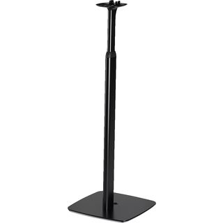 FLEXSON Adjustable Floor Stand for One & PLAY:1 - Lautsprecherständer, Paar (Schwarz)