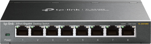 TP-Link TL-SG108S 8-Port Gigabit Desktop Switch