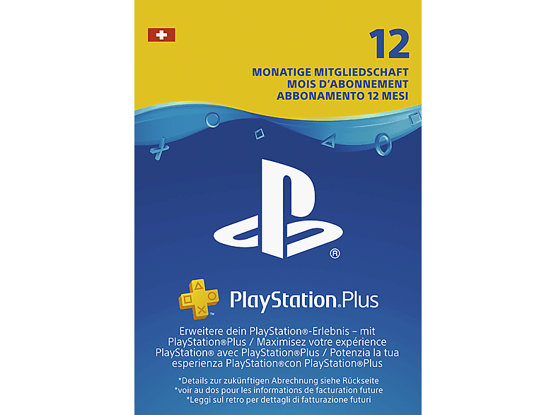 Playstation Plus 12 Monate