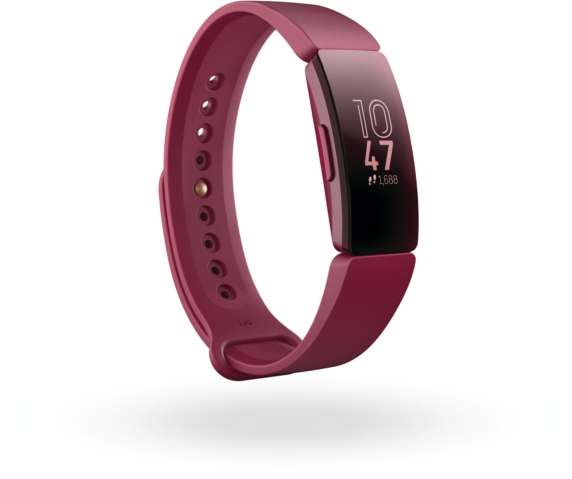 FITBIT Inspire, Fitness Tracker, S, L, Sangria