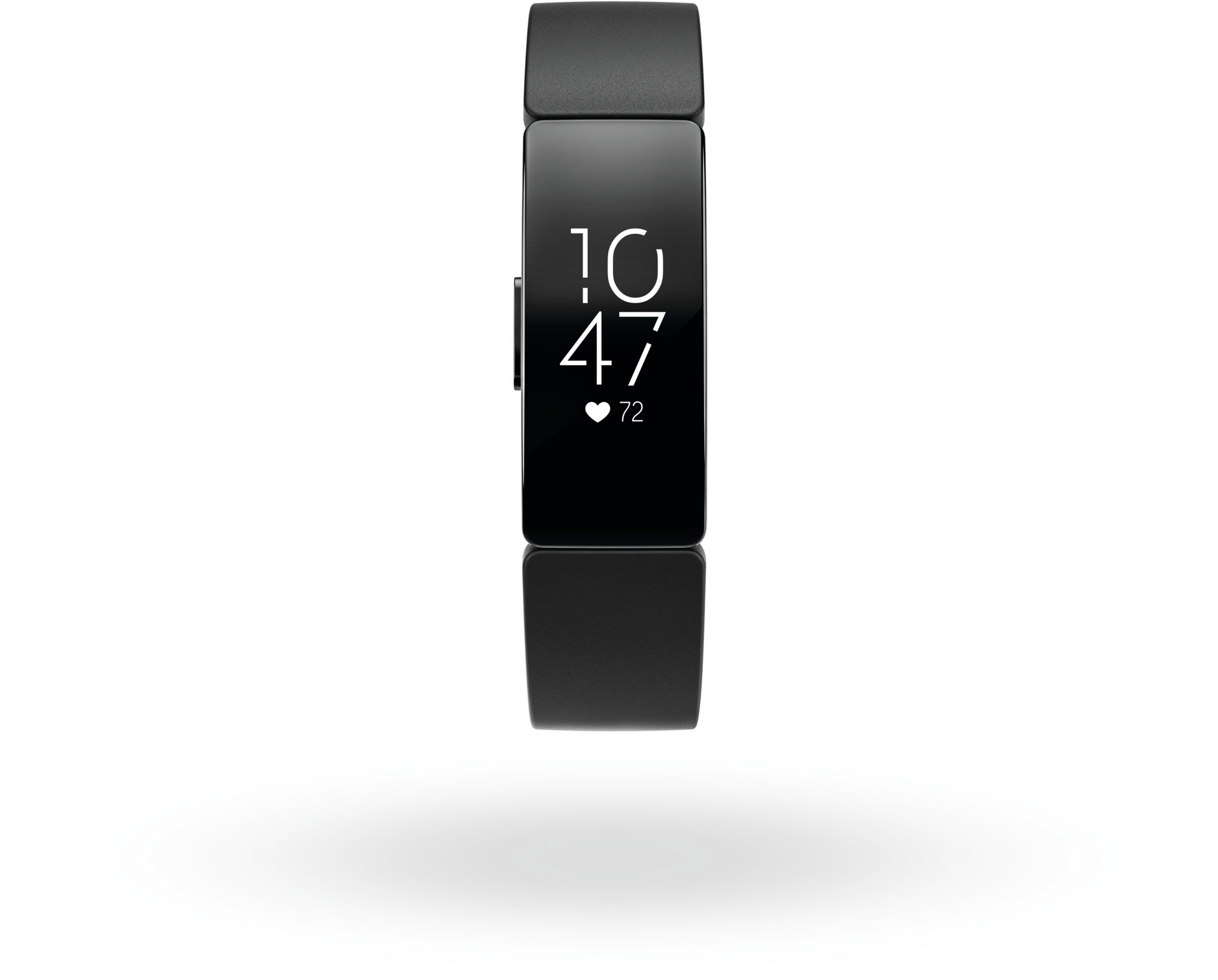 FITBIT Inspire HR, Fitness Tracker, S, L, Schwarz