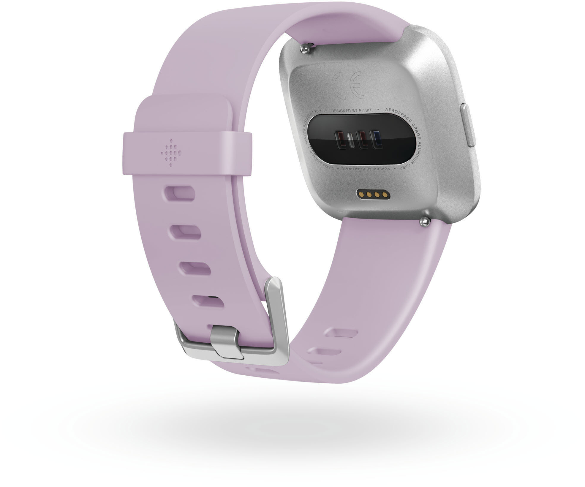 FITBIT Versa Lite Smartwatch Aluminium Kunststoff, S,L, Flieder/Silber