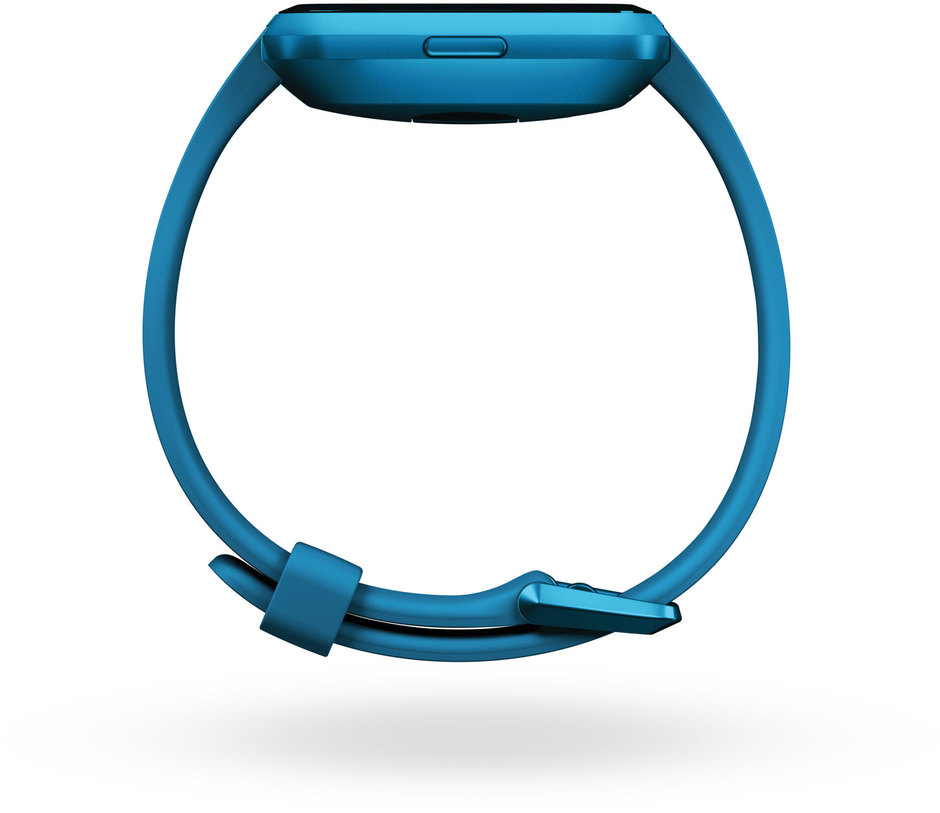 FITBIT Versa Lite Smartwatch Aluminium Kunststoff, S,L, Marine Blau