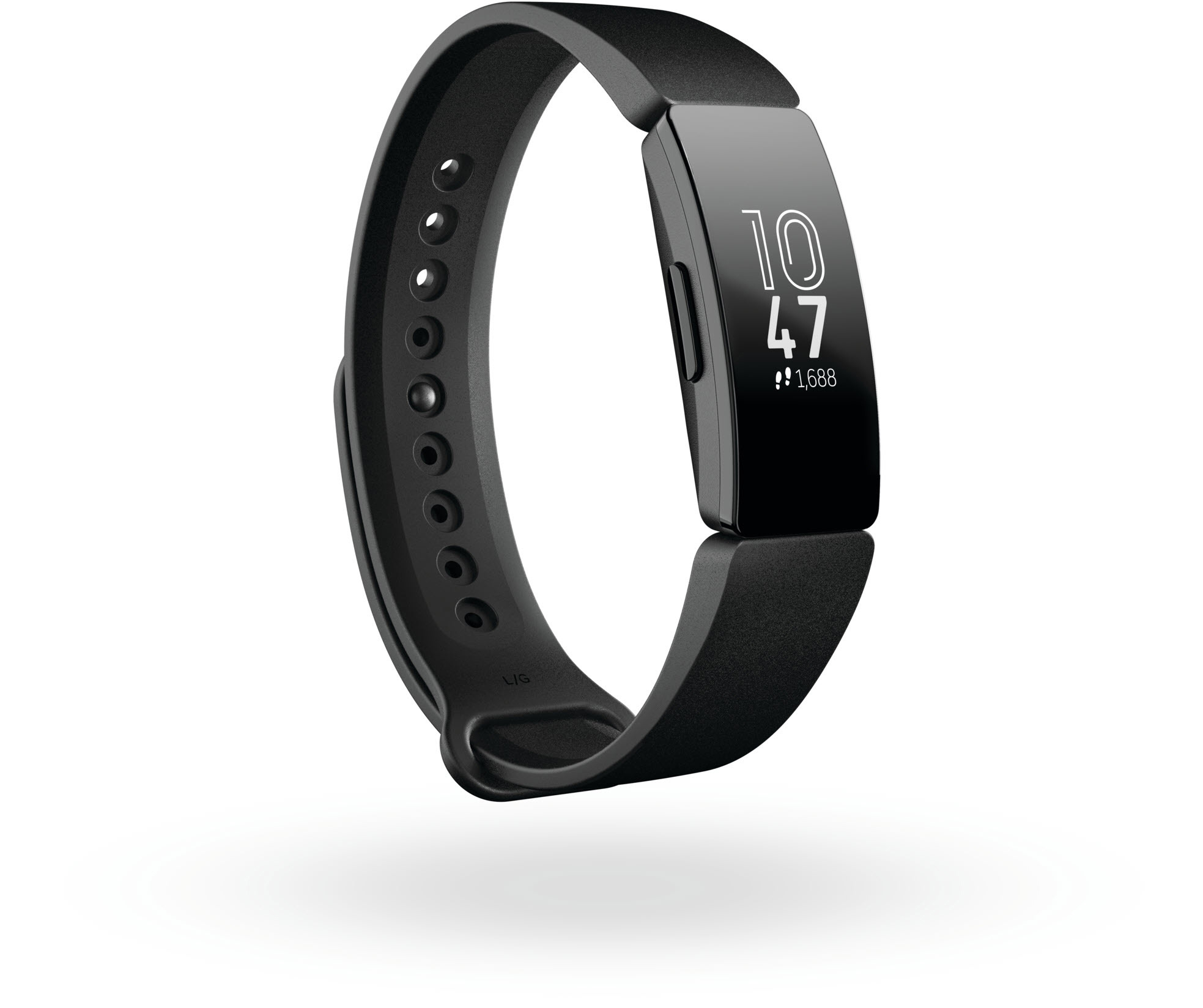 FITBIT Inspire, Fitness Tracker, S, L, Schwarz