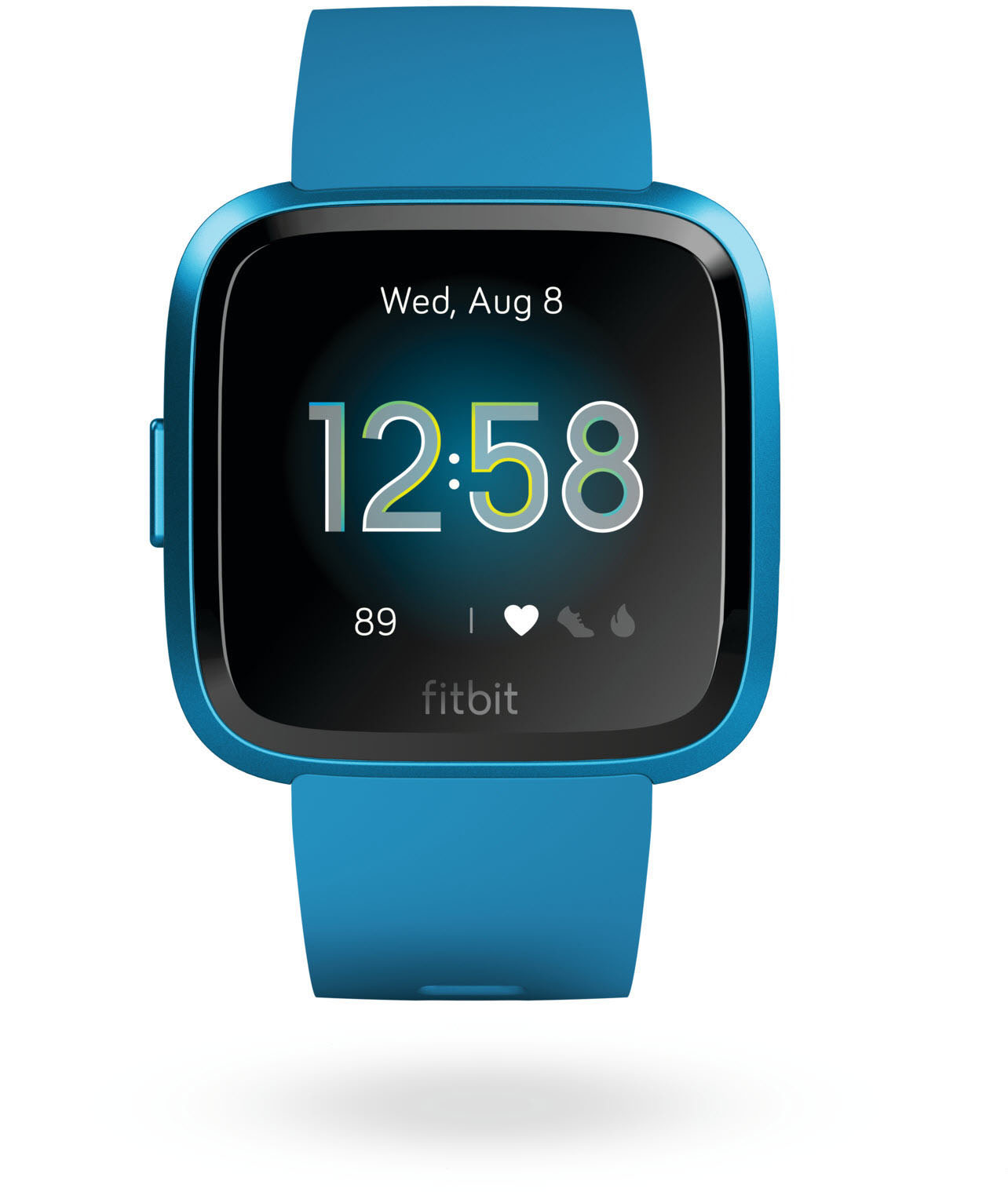 FITBIT Versa Lite Smartwatch Aluminium Kunststoff, S,L, Marine Blau