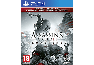 Assassin's Creed III Remastered - PlayStation 4 - Allemand, Français, Italien