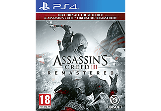 Assassin's Creed III Remastered - PlayStation 4 - Tedesco, Francese, Italiano