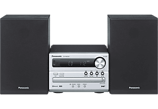 PANASONIC SC-PM254 - Microsistema (Argento)