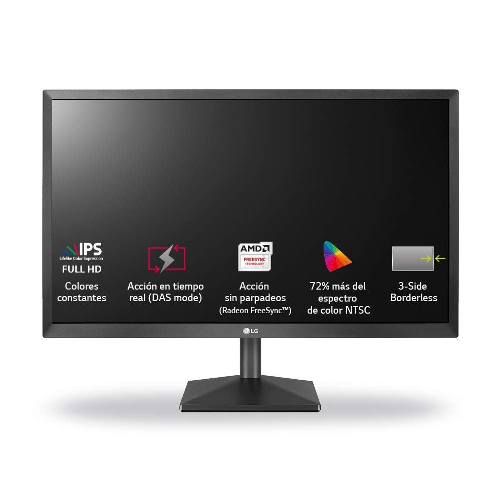 Monitor gaming - LG 22MK400H-B, 21.5", Full HD, 16:9, 1 ms, Dynamic Action Sync, Negro