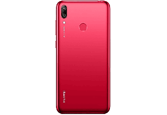 Móvil - Huawei Y7 (2019), Rojo, 32 GB, 3 GB RAM, 6.26" HD, Snapdragon 450, 4000 mAh, Android