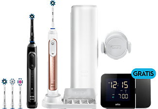 ORAL-B Genius 10900N - Spazzolino elettrico (Rosé/Nero)