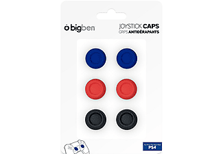 BIG BEN Thumb Grips - Aufsätze (Blau/Rot/Schwarz)