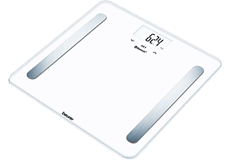 BEURER BF 600 Pure Vit diagnostisk våg med Bluetooth