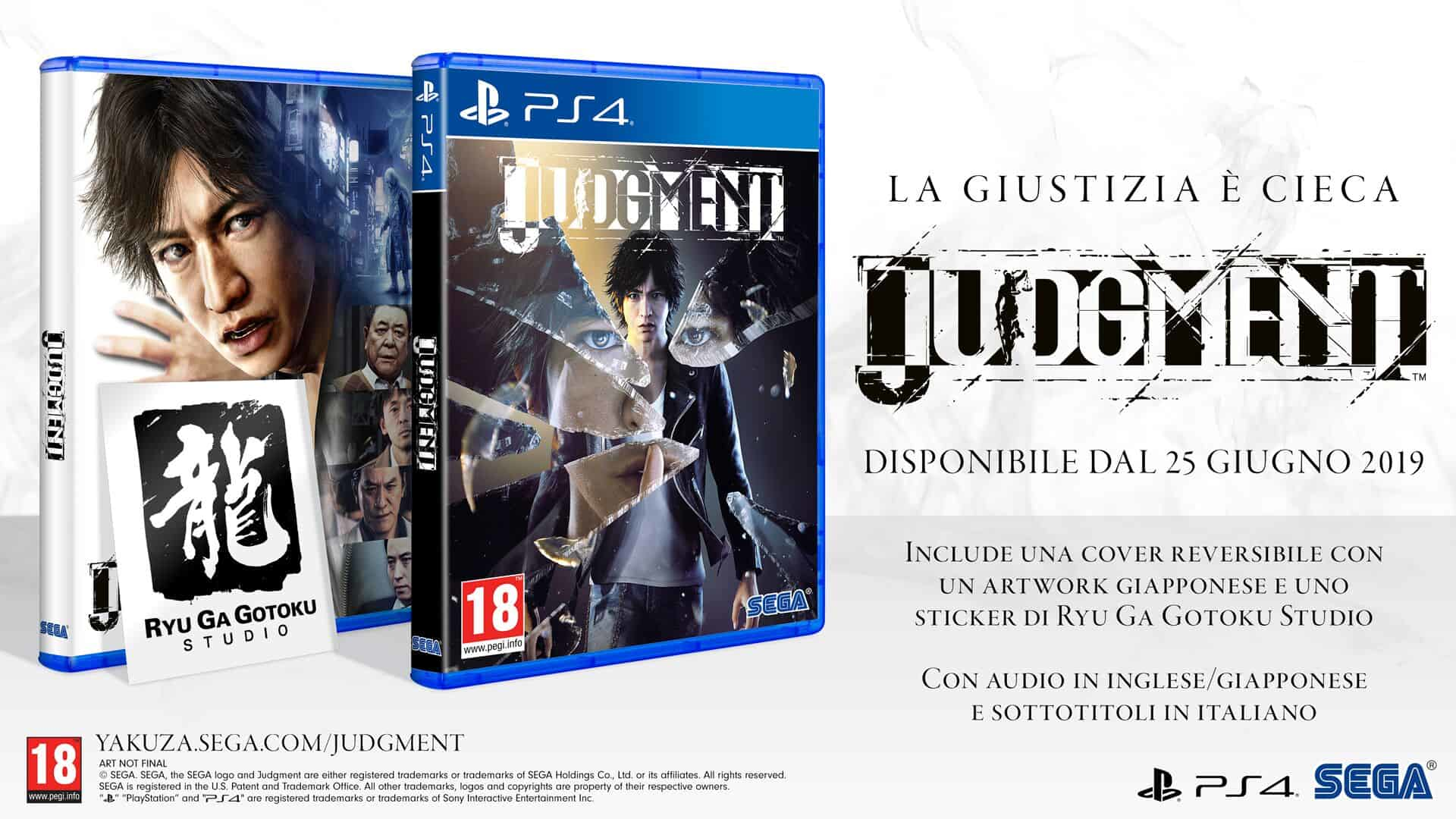 Judgment  - PlayStation 4 - Italiano