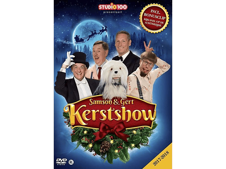 Samson en Gert Kerstshow 2017-2018 - DVD