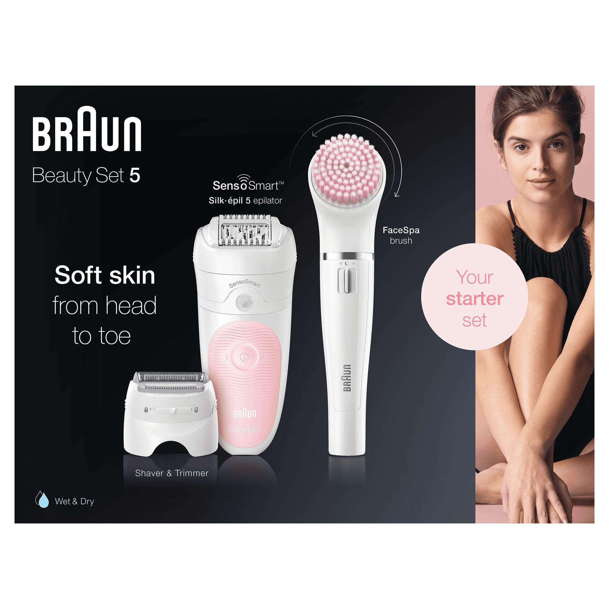 BRAUN Silk-Épil 5 5-885 Epilator