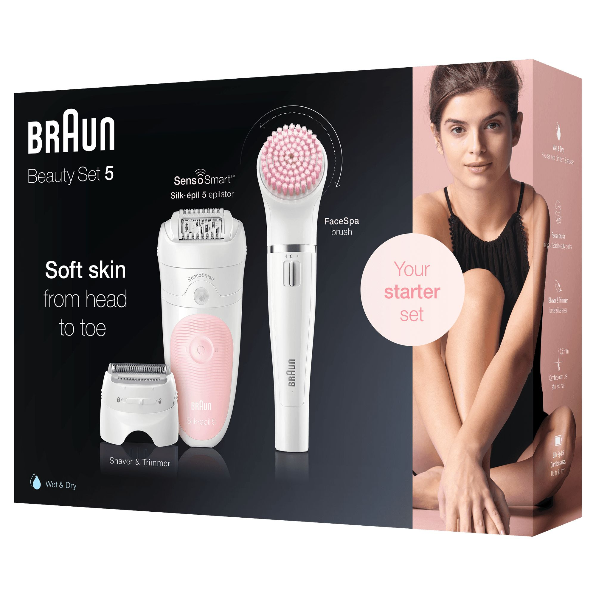 BRAUN Silk-Épil 5 5-885 Epilator