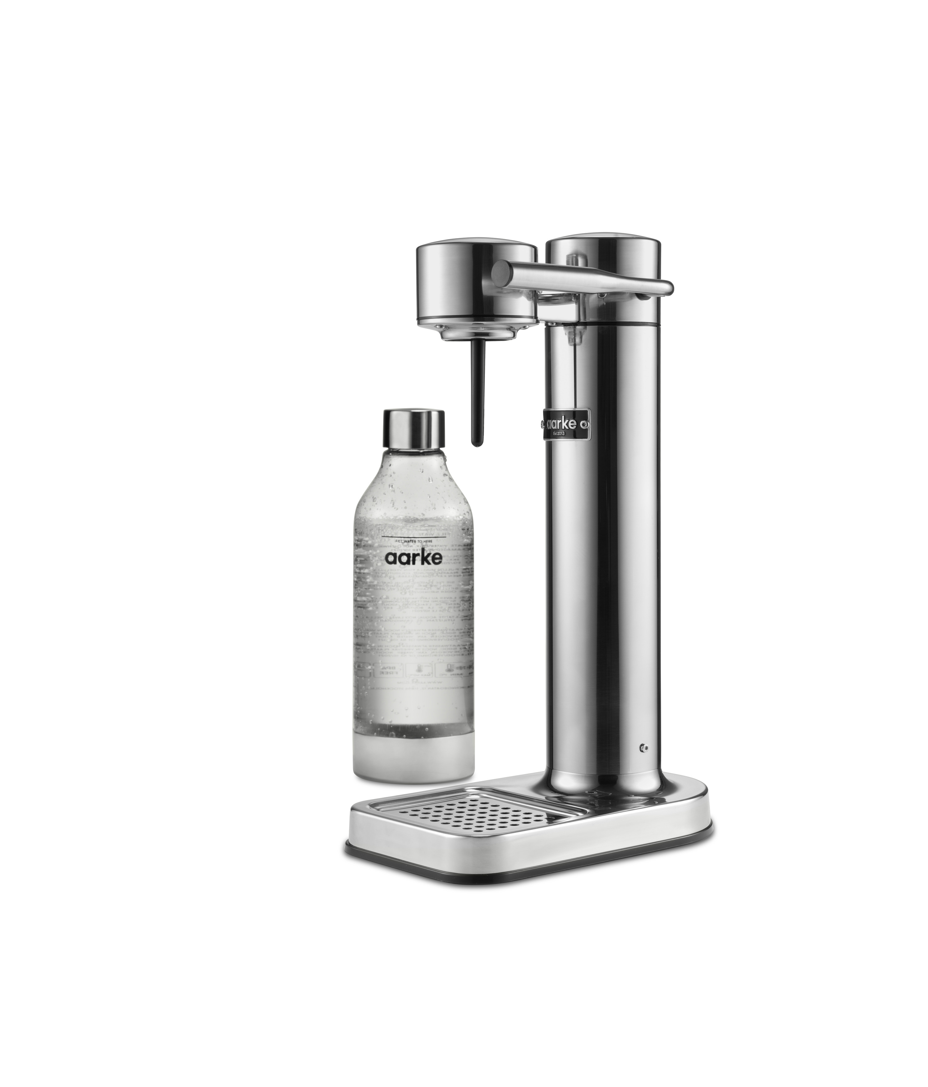 AARKE AA01 C2  Carbonator II Wassersprudler Silber