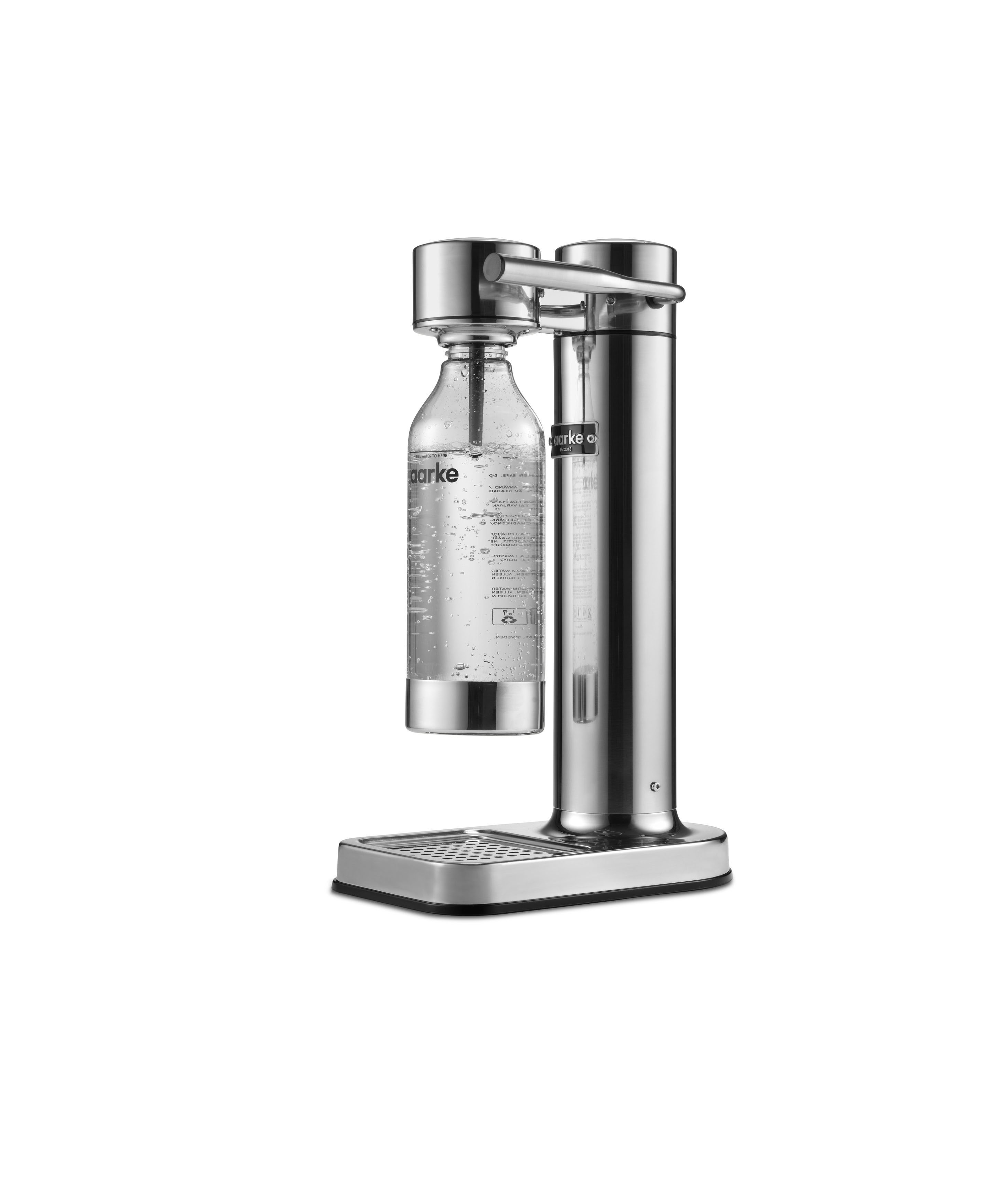 AARKE AA01 C2  Carbonator II Wassersprudler Silber