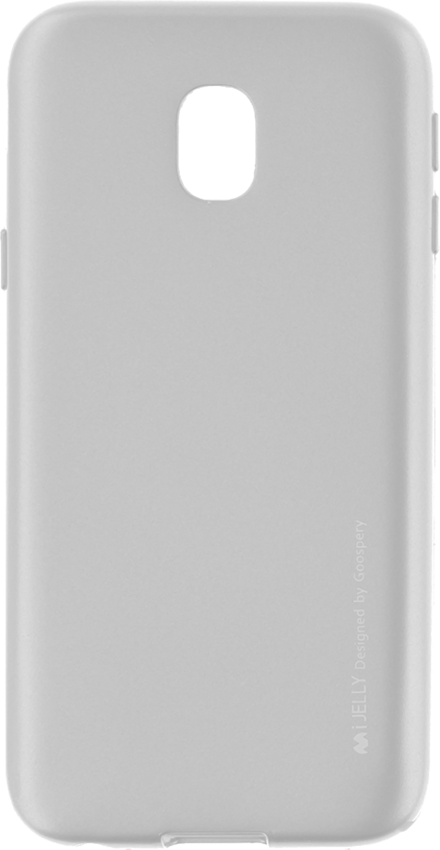 MERCURY iJELLYJ330S Samsung Galaxy J3 2017 TPU Tok, ezüst