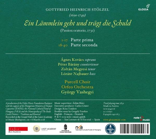 Rückseite einer Musik-CD mit Text auf Englisch.