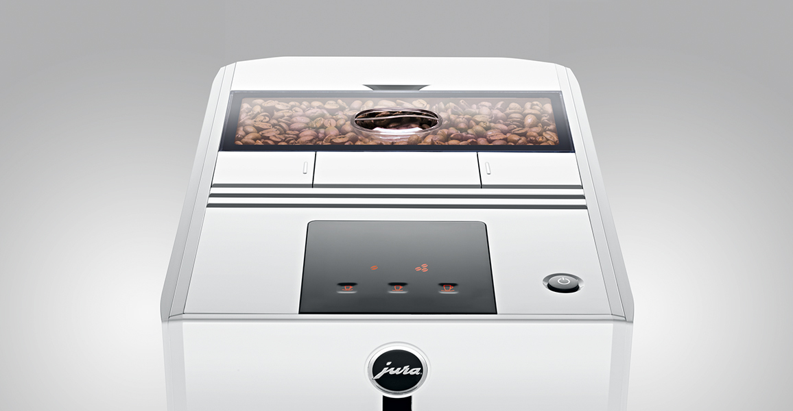 JURA A1 Kaffeevollautomat Piano White