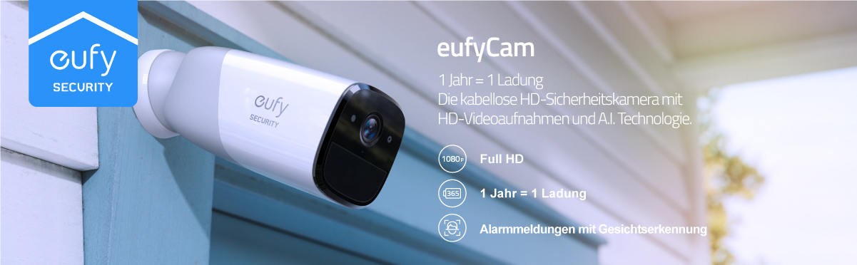 EUFY Security 2x HD, Sicherheitskamera