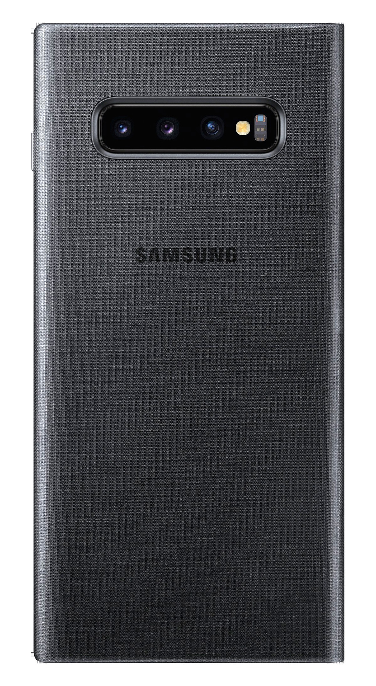 SAMSUNG LED View Cover, Bookcover, Schwarz Galaxy Samsung, S10
