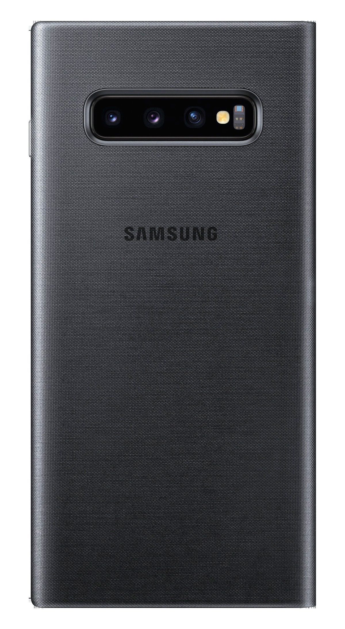 SAMSUNG LED View Cover, Bookcover, Samsung, Galaxy S10+, Schwarz