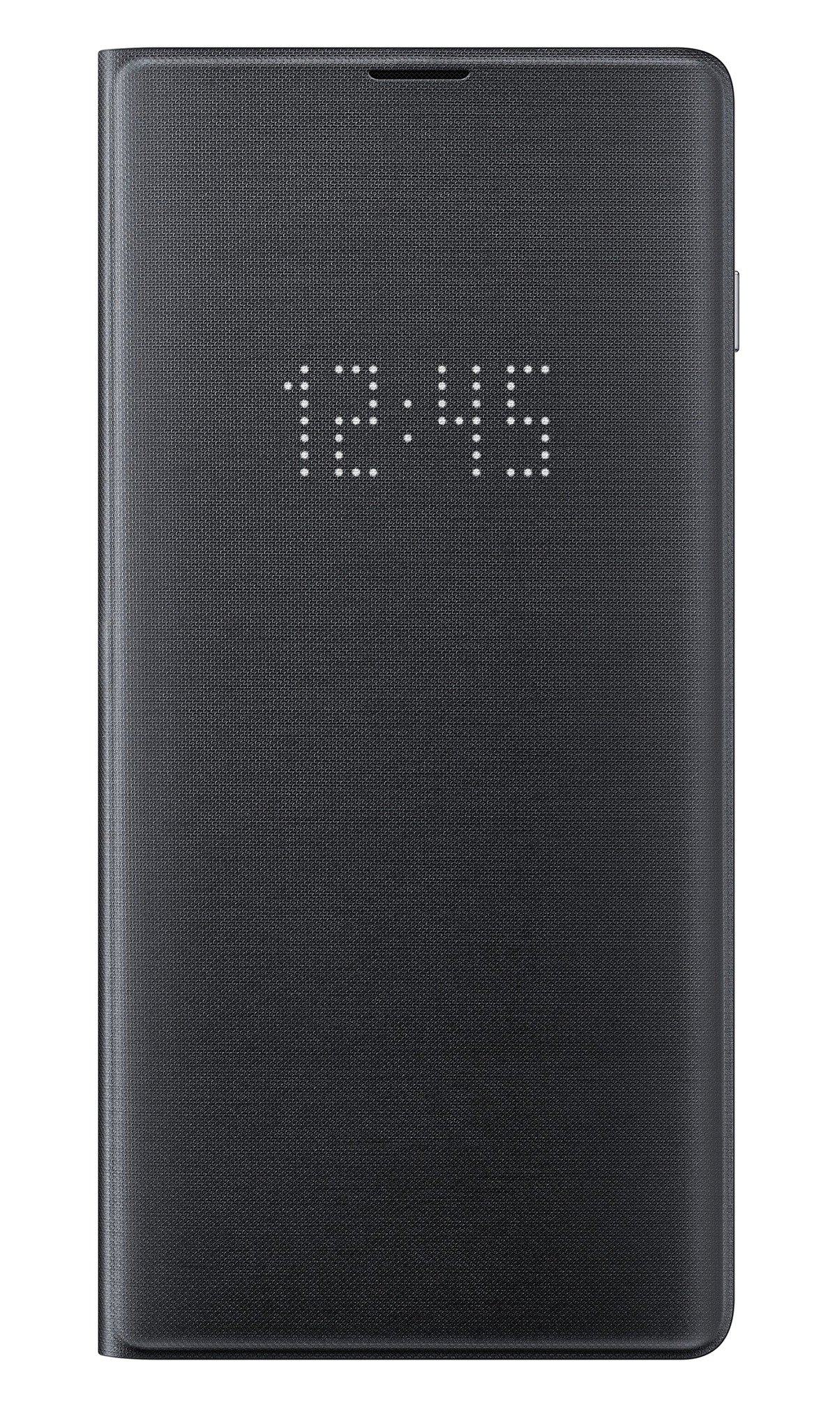 Schwarz LED Samsung, Bookcover, S10+, SAMSUNG View Galaxy Cover,