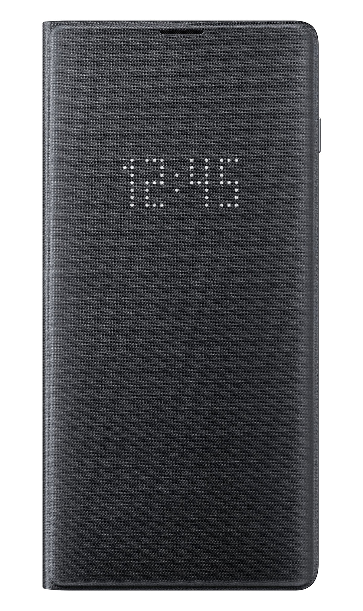 SAMSUNG LED View Cover, Bookcover, Samsung, Galaxy S10+, Schwarz