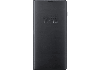 SAMSUNG LED View Cover, Bookcover, Samsung, Galaxy S10+, Schwarz