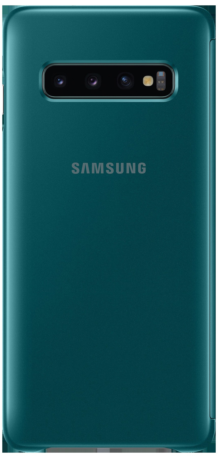SAMSUNG Clear View Cover, Bookcover, Samsung, Galaxy S10, Grün