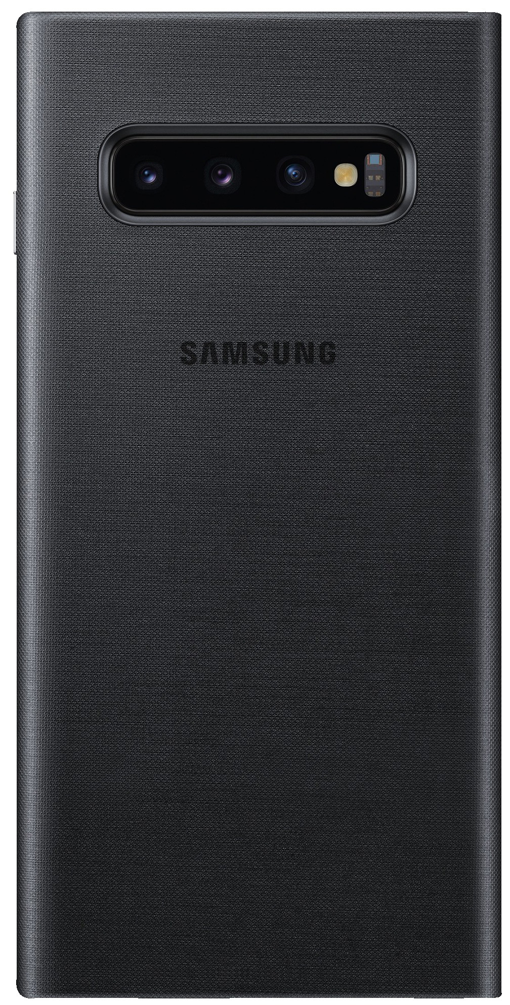SAMSUNG LED View Cover, Bookcover, Samsung, Galaxy S10, Schwarz