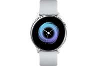 SAMSUNG Galaxy Watch Active Smartwatch Aluminium Fluorkautschuk (FKM), 111.5 mm, Silber