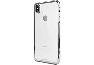 MERCURY R2IPXS iPhone X TPU Tok fém hatású kerettel, ezüst